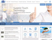 Tablet Screenshot of amtouch.com.tw